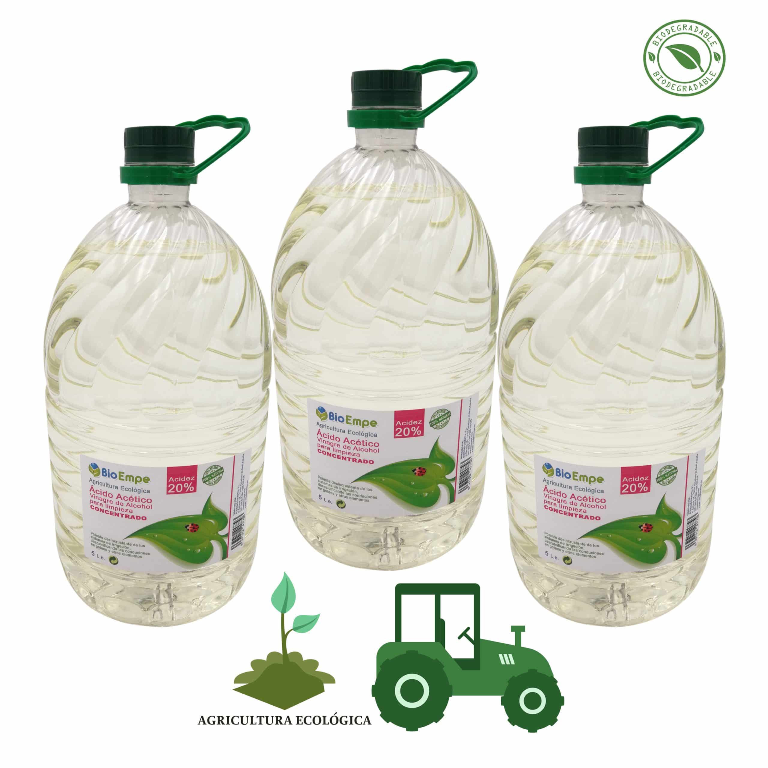 Vinagre Herbicida 15 Litros - Acidez 20º - Agricultura Ecológica